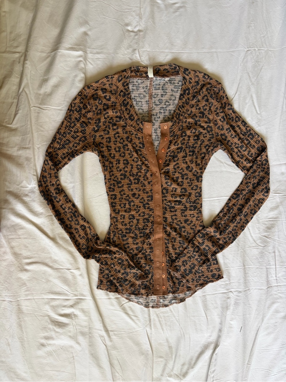 Free People Going Places Printed Cardi in natural combo - Picture 4 of 5